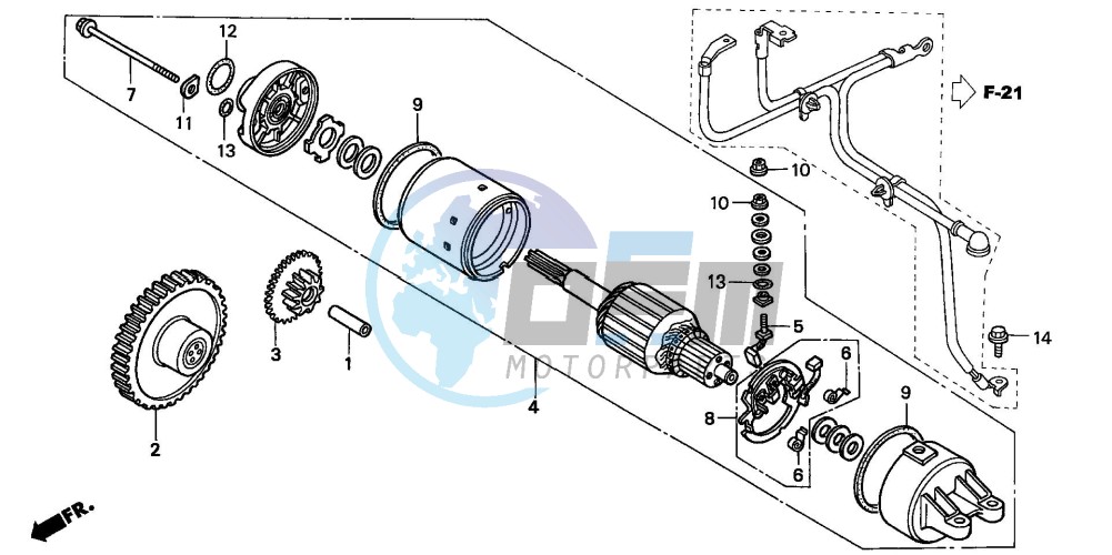 STARTING MOTOR