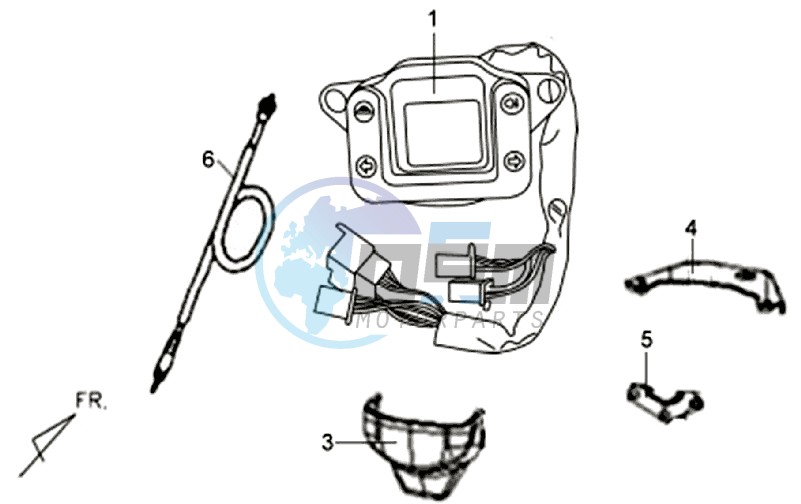 DASHBOARD / SPEEDOMETER CABLE / WIRING HARNASS