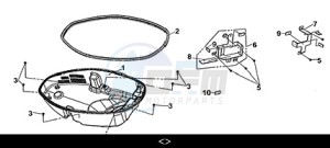 JOYRIDE 300 (LJ30W3-EU) (M3) drawing LUGGAGE BOX