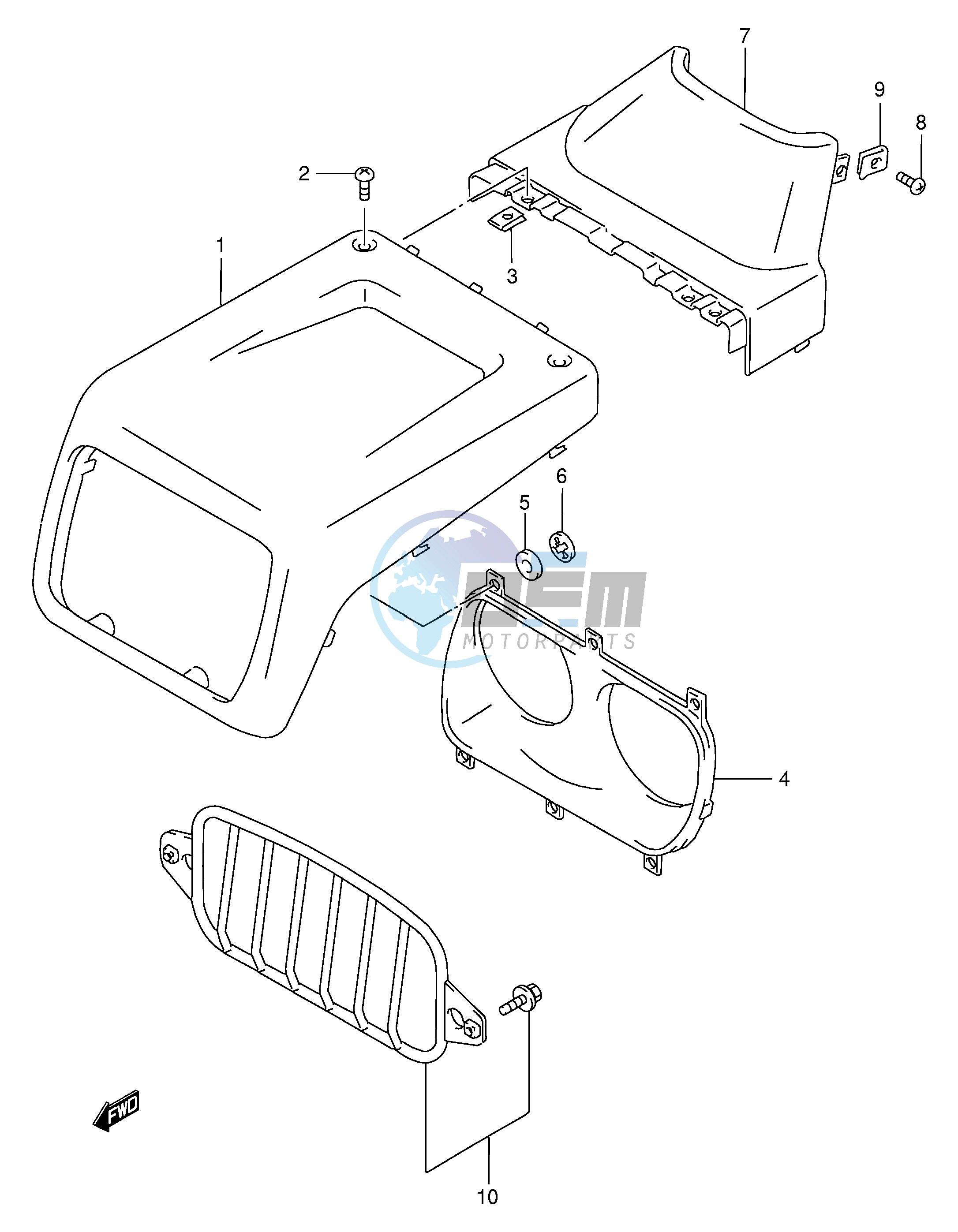 HEADLAMP COVER