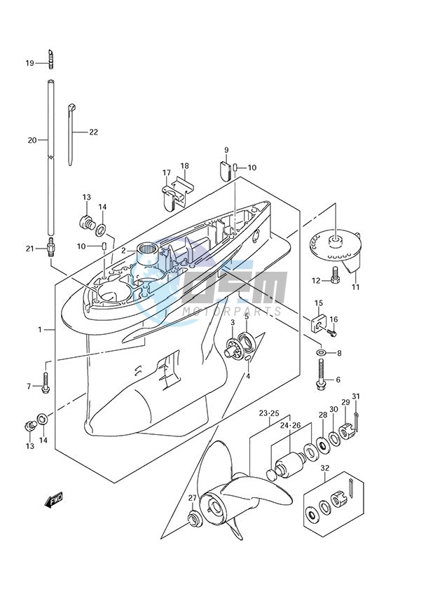 Gear Case (C/R)