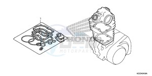 CRF250LF CRF250L E drawing GASKET KIT A