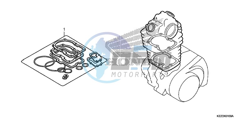 GASKET KIT A