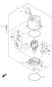 DF 225 drawing PTT Motor