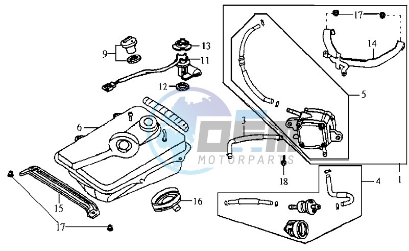 FUEL TANK - FUEL CUT