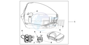 FJS400D9 F / CMF drawing TOP BOX *NHA66P*