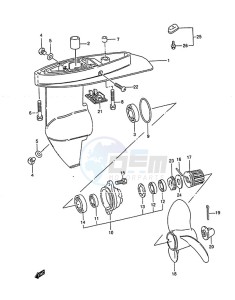 DT 5 drawing Gear Case