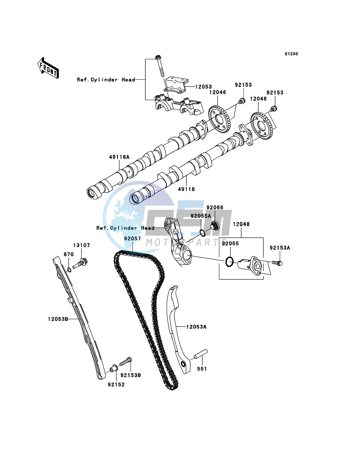 Camshaft(s)/Tensioner