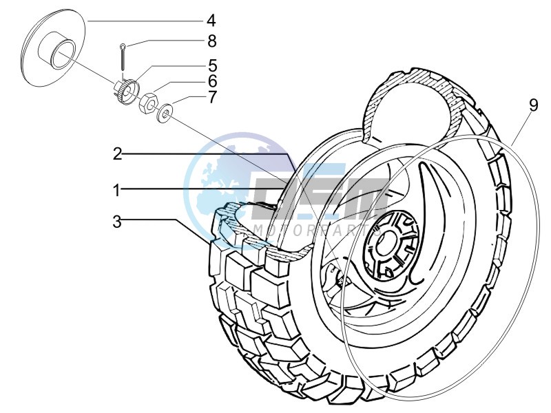 Rear Wheel