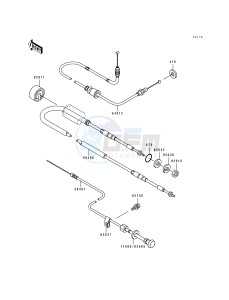 JS 550 C [550 SX] (C1-C5) [550 SX] drawing CABLES