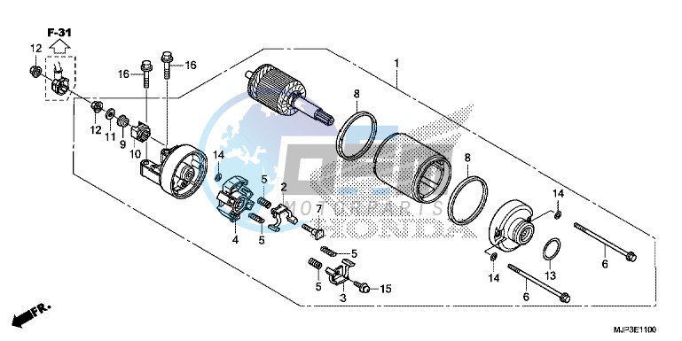 STARTER MOTOR