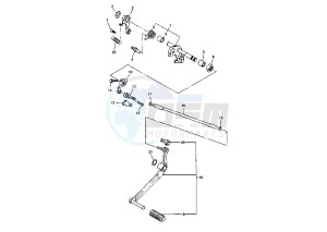 FZS 1000 drawing SHIFT SHAFT