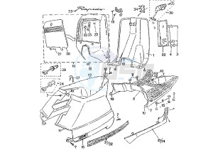 ST RAPIDO - 50 cc drawing BODY