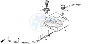 NH80MD drawing OIL TANK