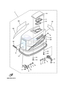 75AEDL drawing TOP-COWLING