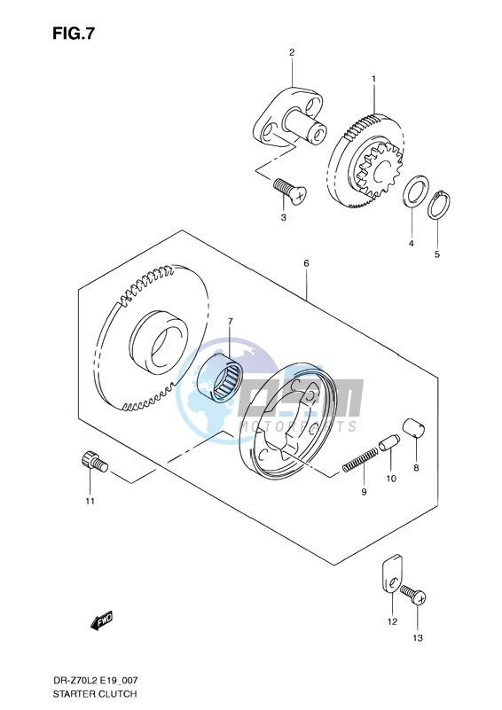 STARTER CLUTCH