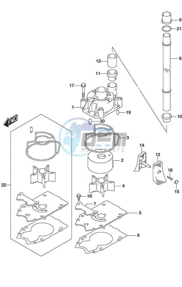 Water Pump DF 250S