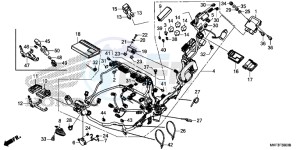 CBR1000S2 2ED - (2ED) drawing WIRE HARNESS