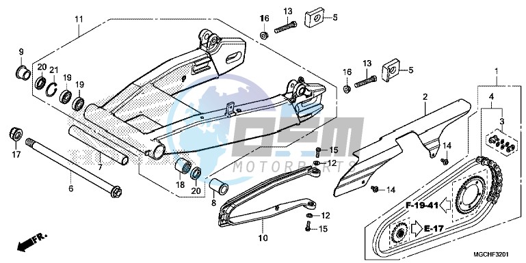 SWINGARM (CB1100NA/ NAD)