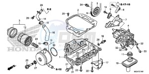 VFR1200XDLF CrossTourer - VFR1200X Dual Clutch 2ED - (2ED) drawing OIL PUMP (VFR1200XD/ XDA/ XDL/ XDS)