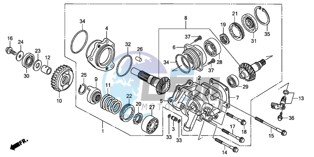 SIDE GEAR CASE