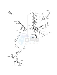 Z250SL BR250EFS XX (EU ME A(FRICA) drawing Front Master Cylinder