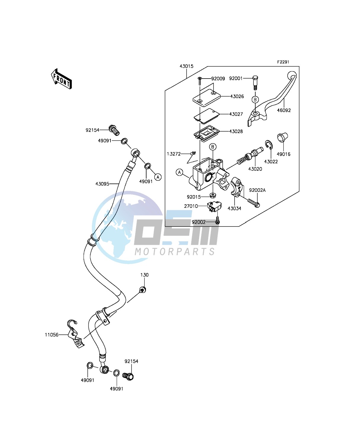 Front Master Cylinder