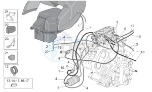 ETV 1000 Capo Nord - Rally Capo Nord drawing Fuel vapour recover system