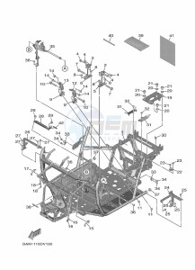 YXE850EN YX85EPAL (BAN6) drawing FRAME