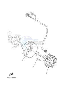 MT09A MT-09 STREET RALLY ABS 900 (2DRJ 2DRK) drawing GENERATOR