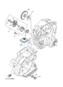 YBR125E YBR125 (BN9F) drawing OIL PUMP