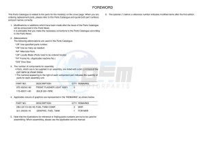 YZF600 YZF-R6 RaceBASE (BN6P) drawing Infopage-3