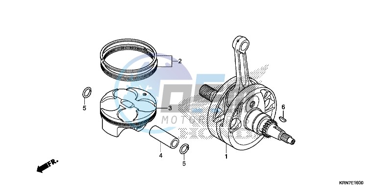 CRANKSHAFT/PISTON