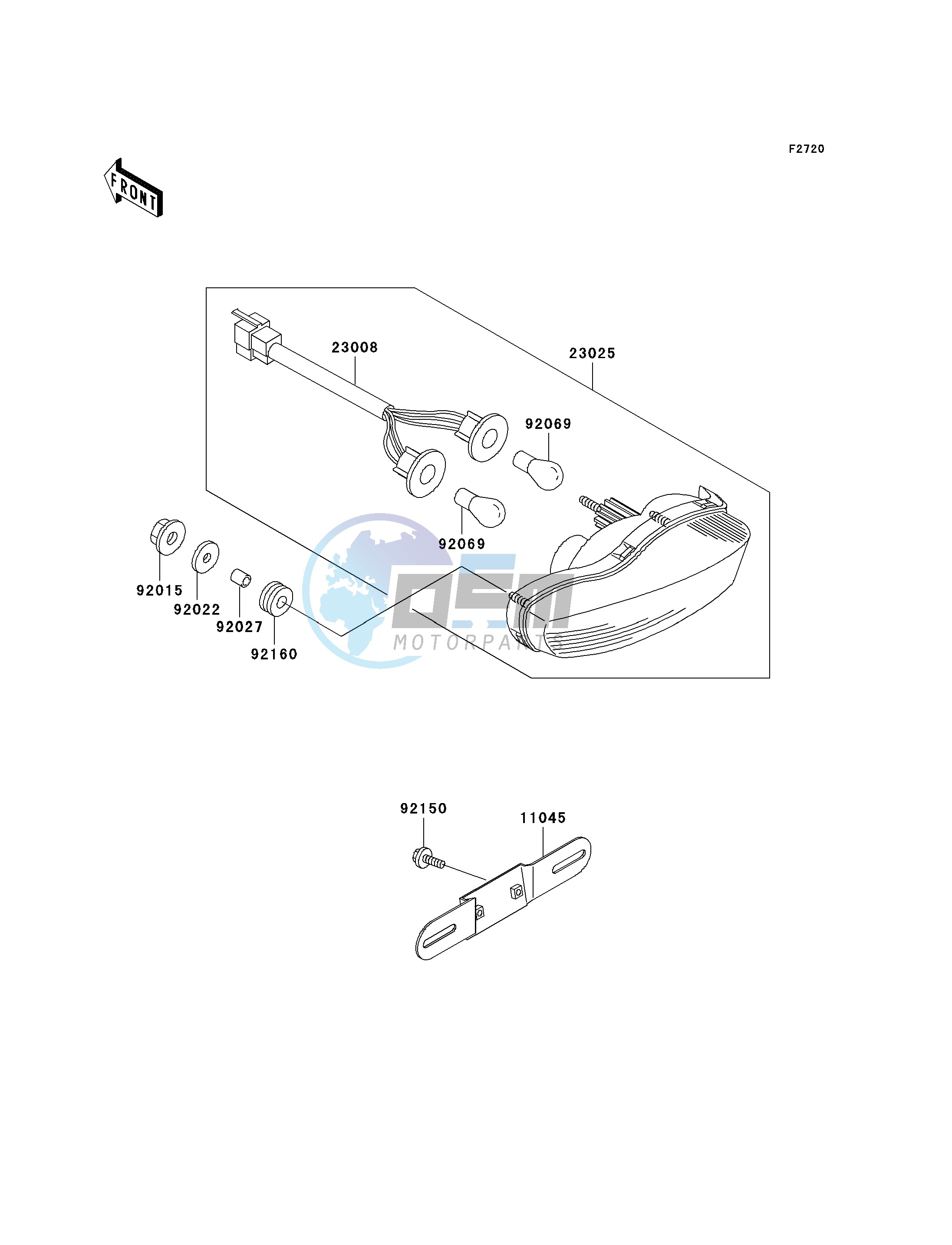 TAILLIGHT-- S- -