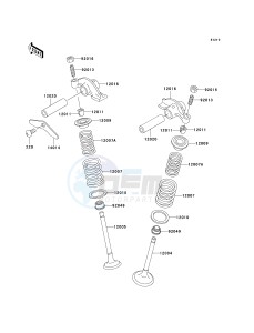 KLF 300 C [BAYOU 300 4X4] (C10-C14) [BAYOU 300 4X4] drawing VALVE-- S- -