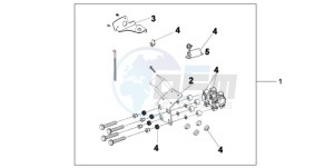 XL700VA9 UK - (E / ABS MKH SPC) drawing NAVI ATT.