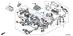 CBR1000SG CBR1000 - Fireblade SP Europe Direct - (ED) drawing WIRE HARNESS (CBR1000RR/ S)