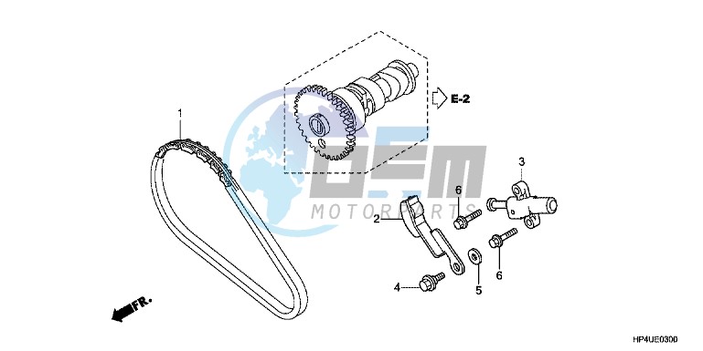 CAM CHAIN/ TENSIONER