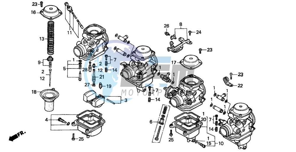 CARBURETOR (COMPONENT PARTS)