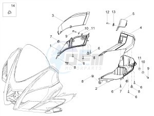 TUONO 125 4T E4 ABS (EMEA) drawing Duct