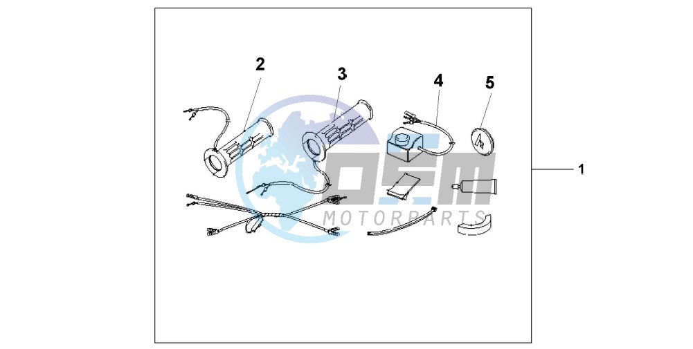 GRIP HEATER SS/ON-OF