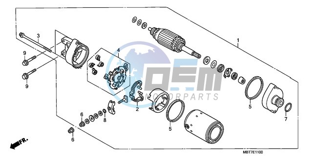 STARTING MOTOR