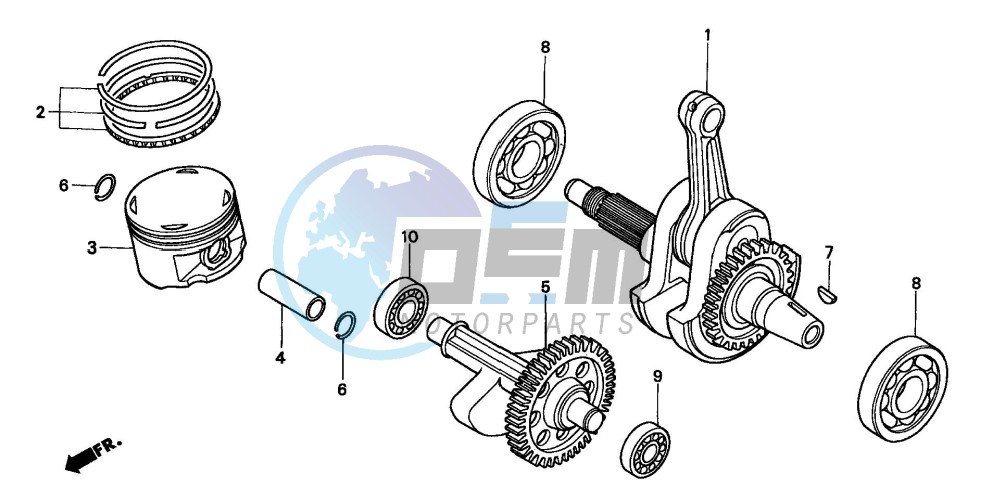 CRANKSHAFT/PISTON