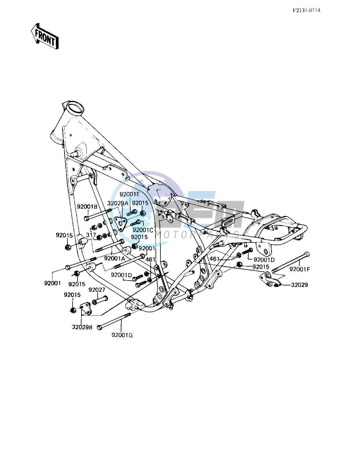 FRAME FITTINGS -- 83 H3- -