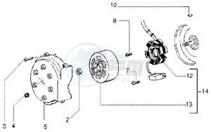 DNA GP EXPERIENCE 50 drawing Flywheel magneto