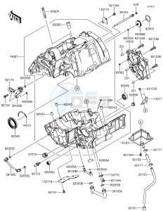 NINJA 650 EX650KJFA XX (EU ME A(FRICA) drawing Crankcase