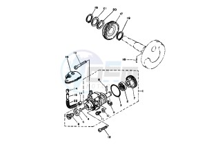 CT SS 50 drawing OIL PUMP