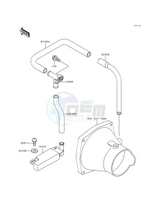 JS 650 B [650 SX] (B1-B3) [650 SX] drawing BILGE