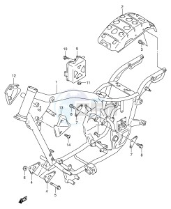 VL125 (E2) drawing FRAME