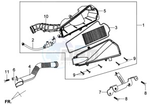 ALLO 50 drawing AIRFILTER